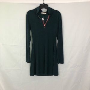 Green Long Sleeve Dress
